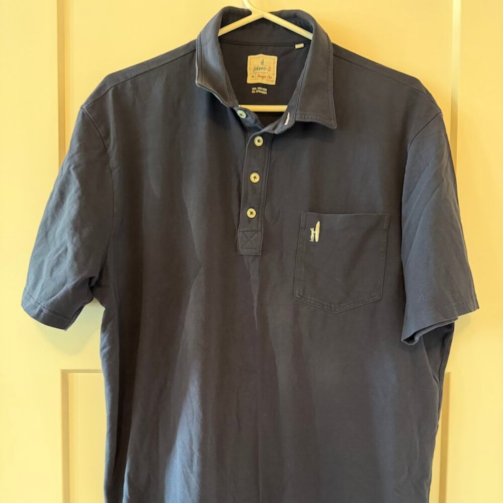 Johnnie-O hanging out polo shirt blue XL
